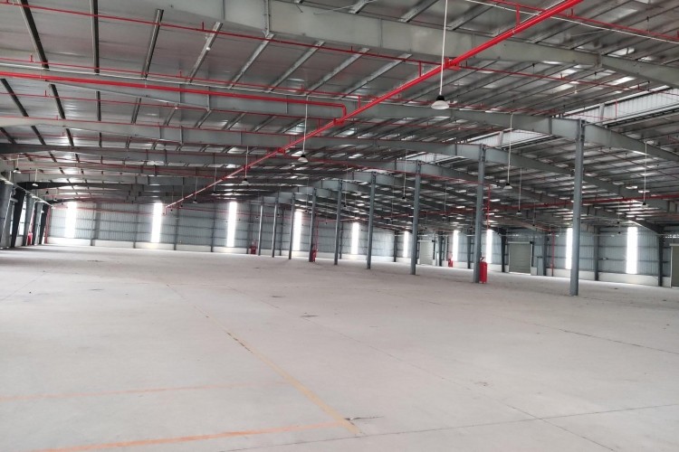 Cho thuê nhà xưởng 8600 m2 KCN Hải Sơn GĐ 3+4, Đức Hòa, Long An