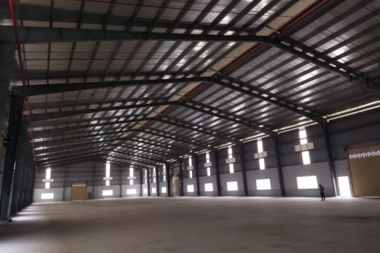 Cho thuê kho 420m2 xây mới, khuôn viên đất 4000m2 độc lập sản xuất