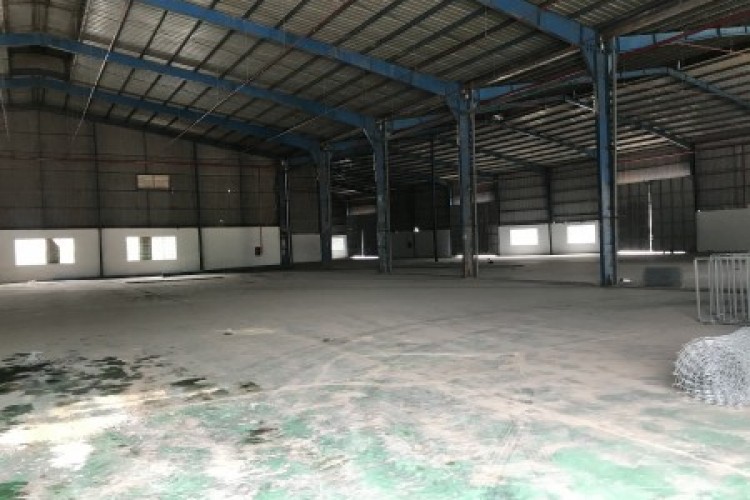 Cho thuê kho, xưởng – Thị trấn Đức Hoà, ĐT 824 – Võ Văn Ngân, DT 2800m2