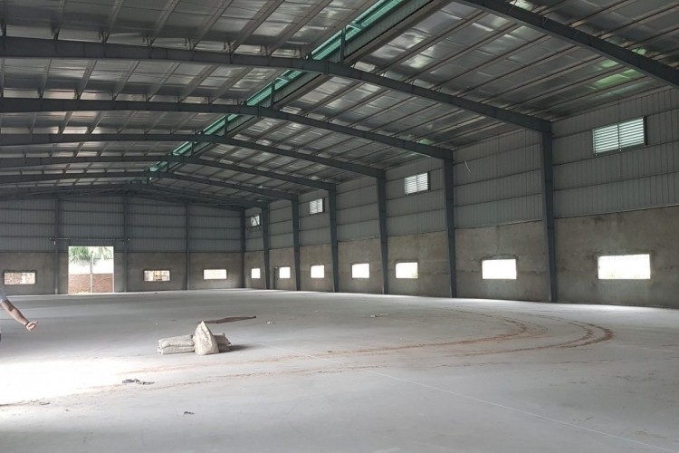 Cho thuê kho, xưởng – Thị trấn Đức Hoà, ĐT 824 – Võ Văn Ngân, DT 2800m2