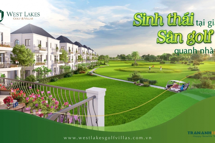 Thiên đường giải trí thu nhỏ tại West Lakes và giá trị cộng hưởng từ sân golf liền kề