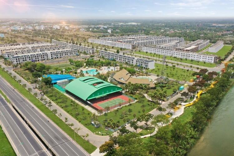 La Villa Green City hưởng lợi từ dự án kè bờ sông